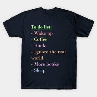 To Do List - Pastel T-Shirt